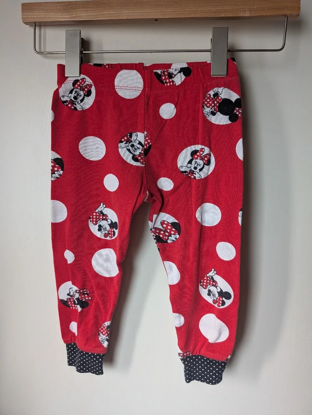Disney Red Minnie Mouse Polka Dot Pajama Set